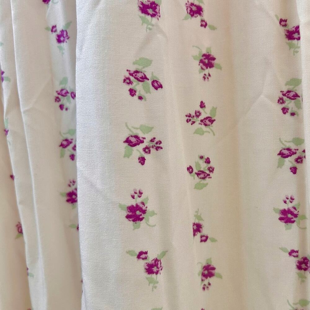 Milk Maid Ruffles Cottagecore Dainty Floral High-Low Tiered Maxi Dress M - Picture 5 of 13